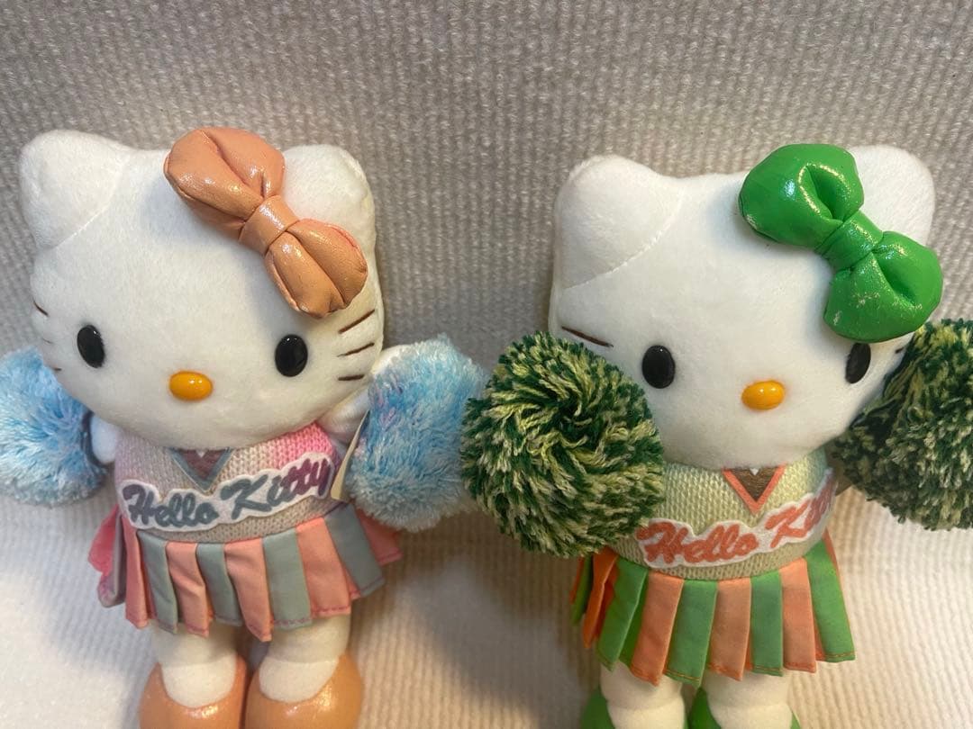 ユキ タグ付き☆激レア コスプレ チアガール 長脚 4体 ぬいぐるみ