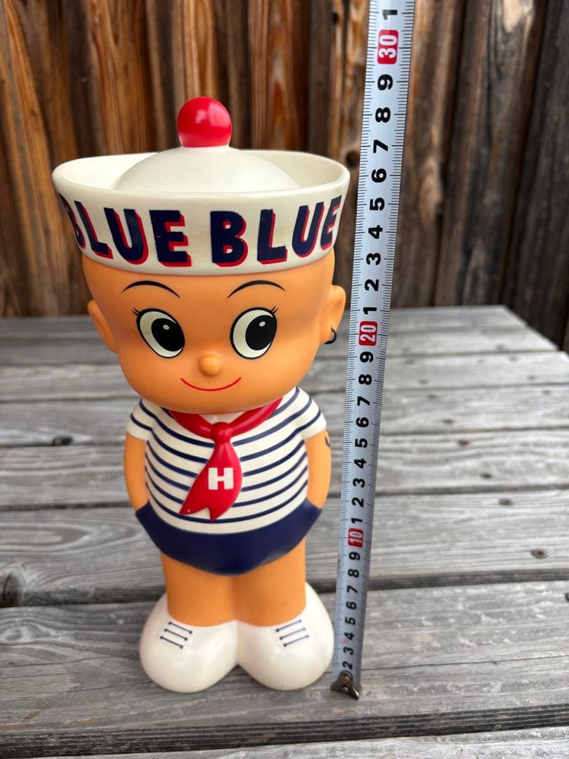 ハリウッドランチマーケット ブルーブルー ボーイ 貯金箱 フィギュア