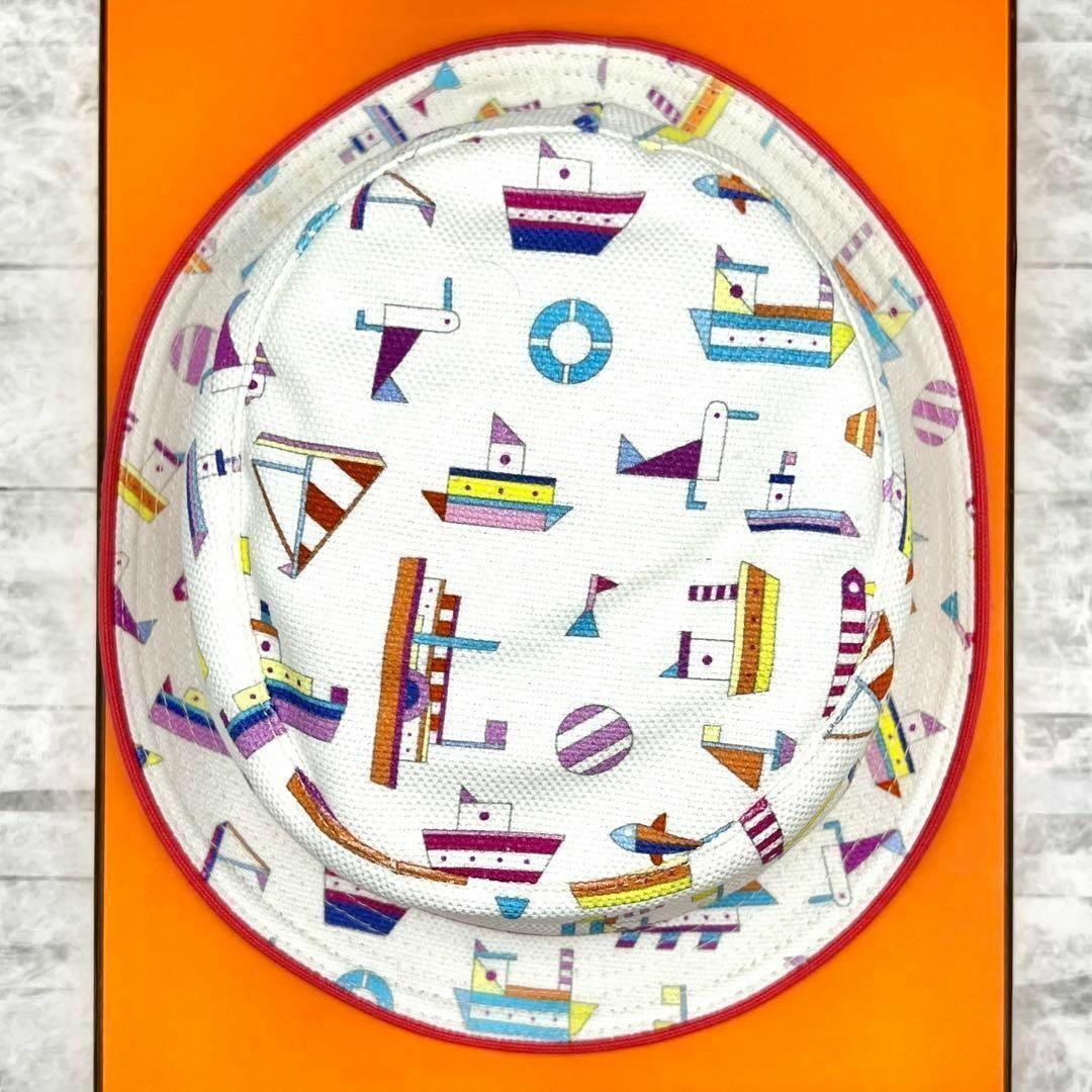 ★処分セール★エルメス　プティシャルティ　ハット　子供用　キッズ　サイズ52