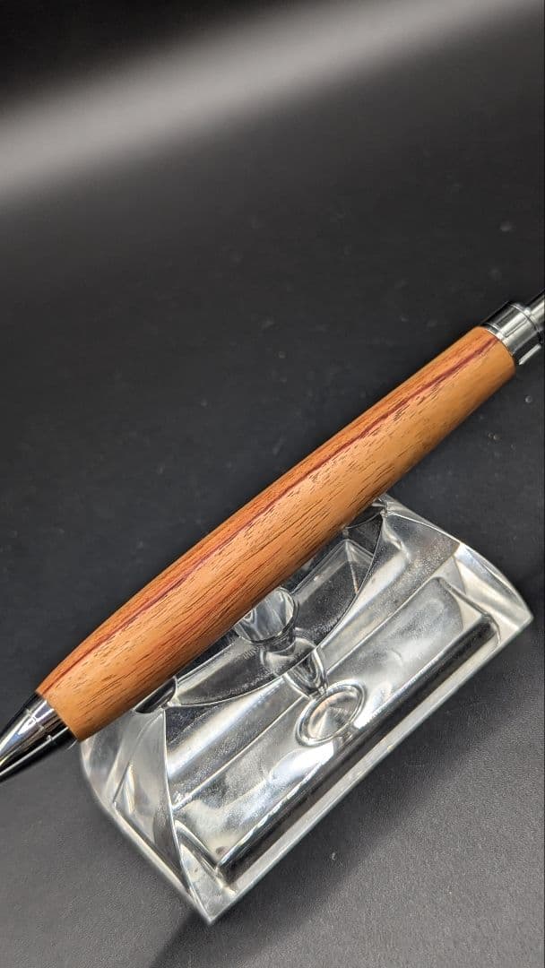 402ペン工房翌檜　チューリップウッド　木軸シャーペン　ボールペン