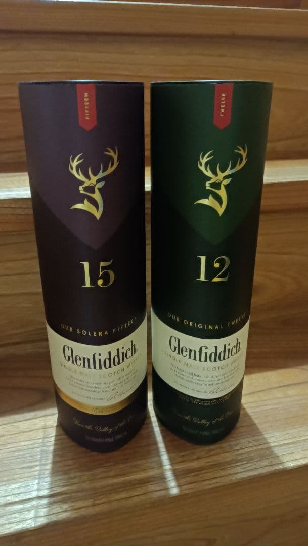 Glenfiddich 12年 & 15年 ギフトボックス