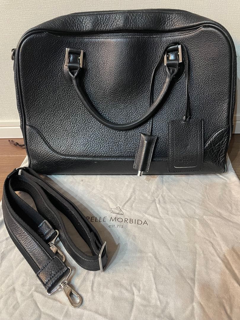 PELLE MORBIDA ビジネスバッグ ブラック
