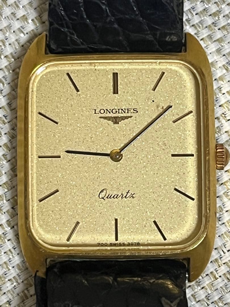 【希少】ロンジン クォーツ ゴールド ヴィンテージ 700 swiss 3678