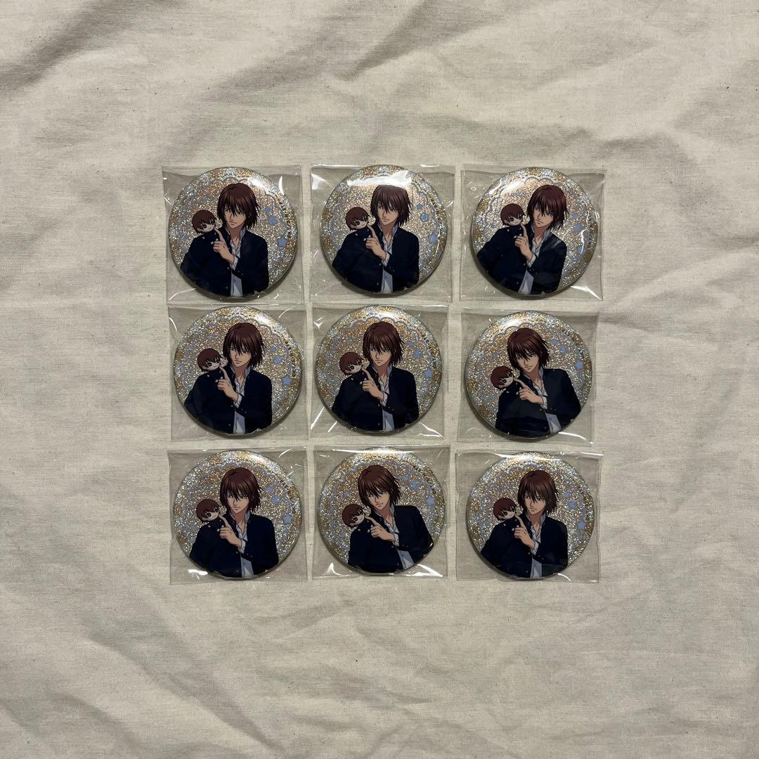 新テニ 不二 おきぬい グリッター 缶バッジ