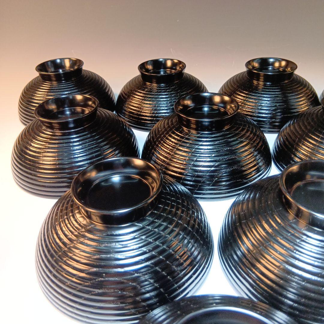 最終値下げ！茶道具　懐石道具　木製蒔絵お碗10客