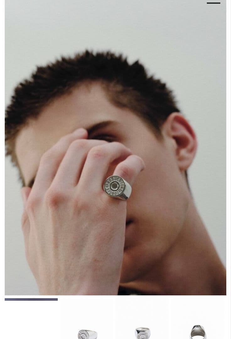 COOTIE Stout Signet Ring SILVER925製 リング