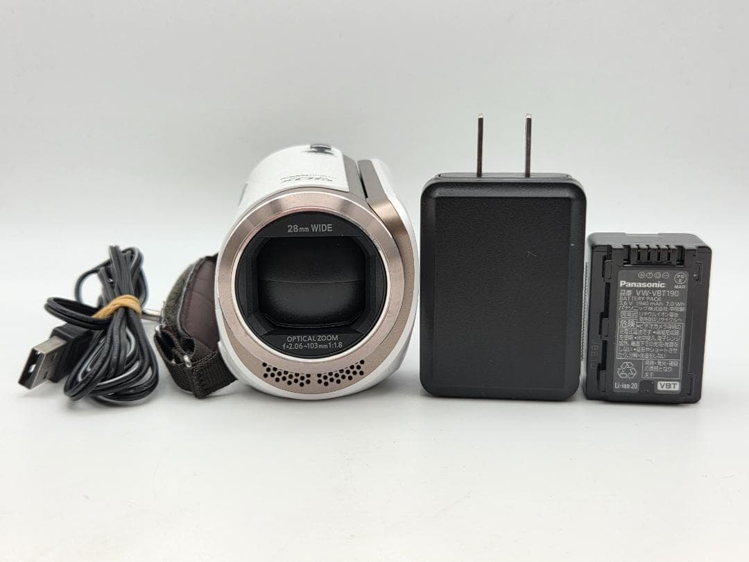 Panasonic デジタルビデオカメラ HC-W580M ホワイト