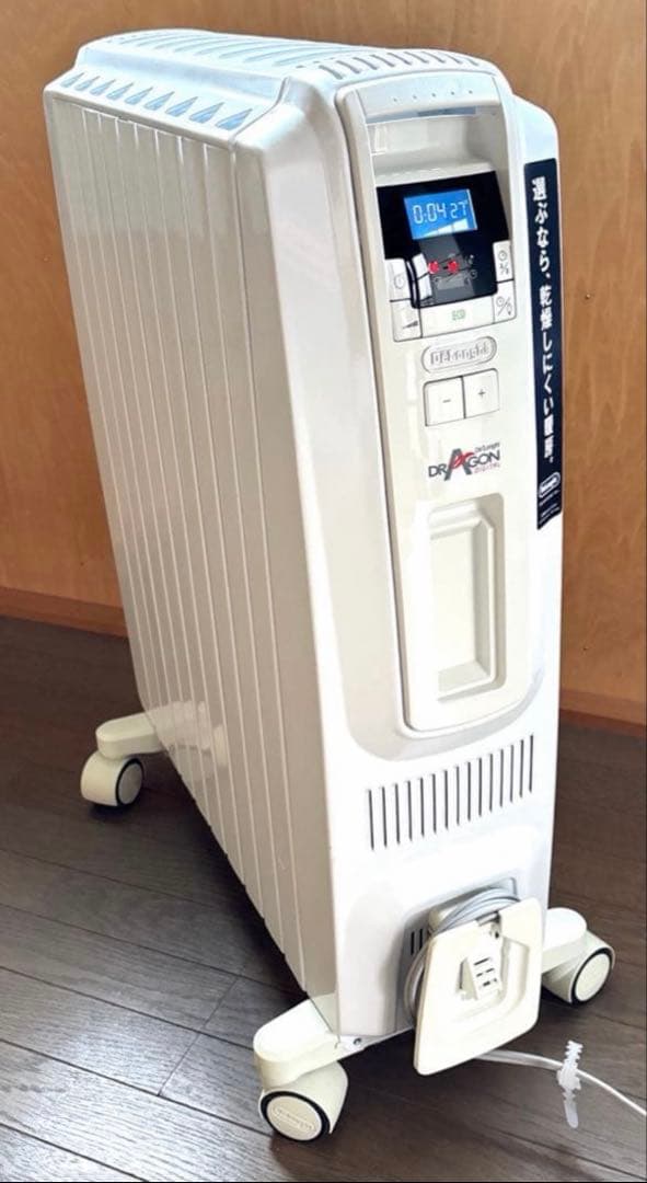 デロンギ　ドラゴンデジタルオイルヒーター　DDQ0915-WH
