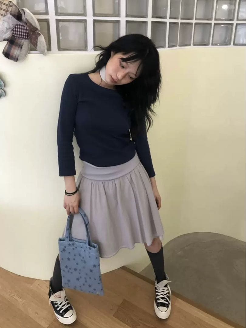 coyseioスカート ライトグレー