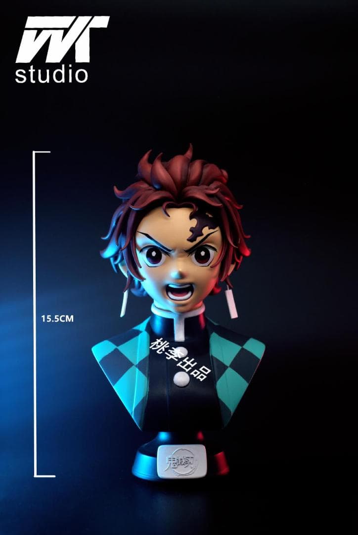 新品未開封 『鬼滅の刃』　WT　竈門炭治郎  胸像 ガレージキット スタチュー