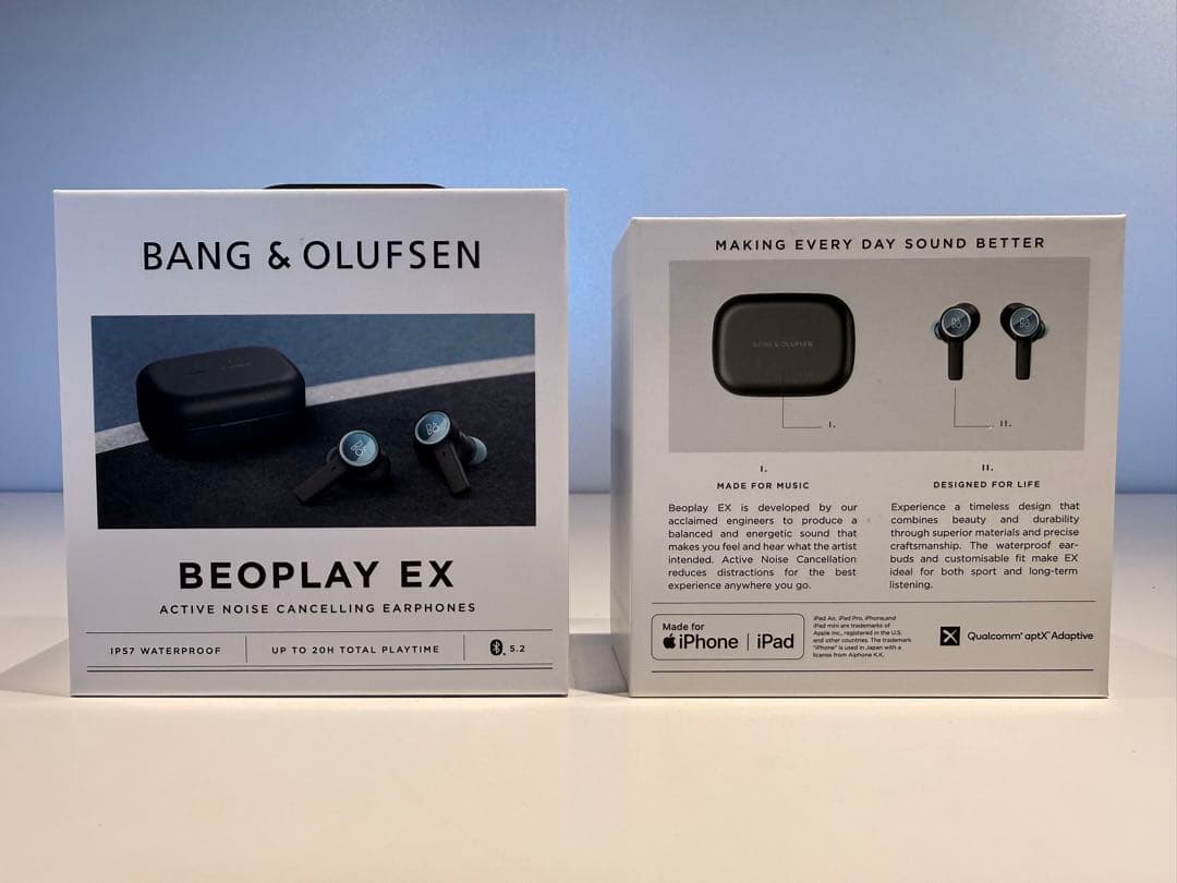 【美品】B&Oイヤホン・ヘッドホン Beoplay EX