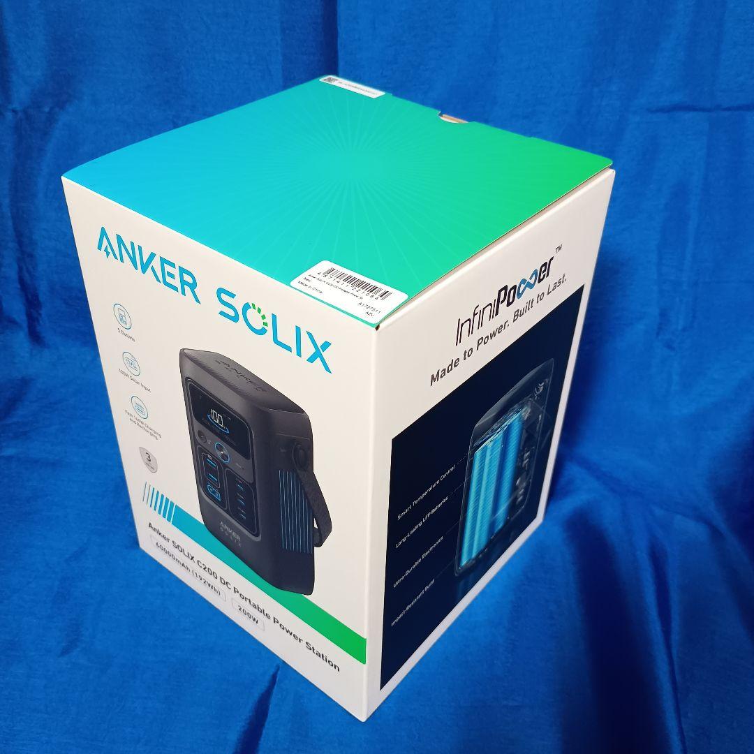 発電機・ポータブル電源 BASARAAnker SOLIX C200 DC Portable