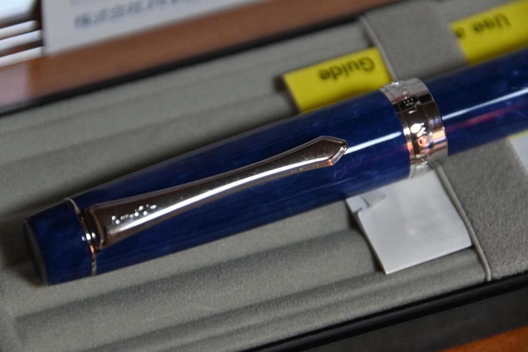 パイロット万年筆 カスタム レガンス ブルー F(細字)