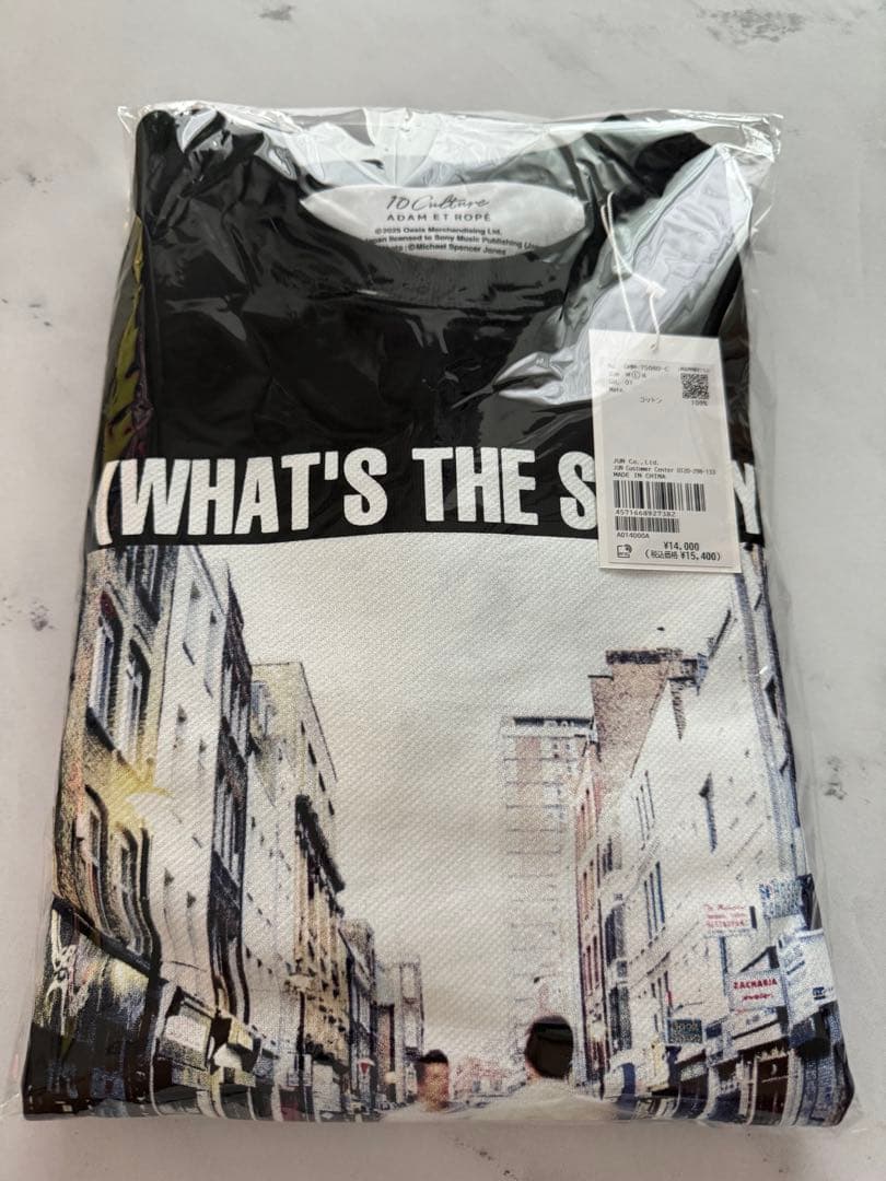 Oasis ADAM ET ROPE ブラックスウェット Lサイズ