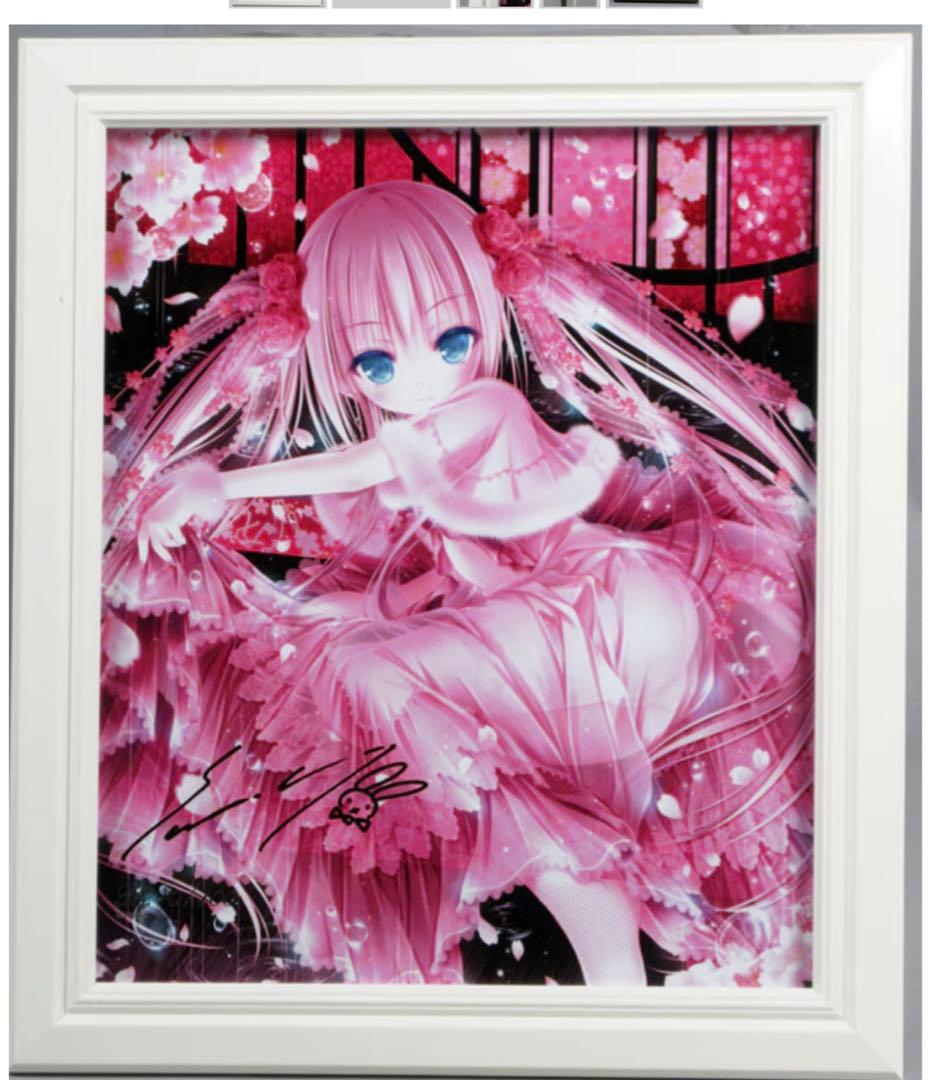 限定版アートコレクション てぃんくる複製原画　雪月華舞