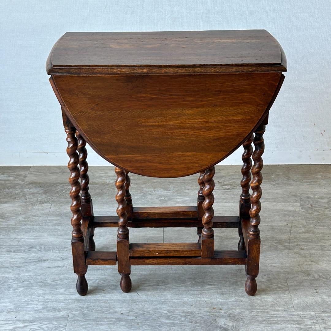 イギリス アンティーク家具 ゲートレッグテーブル 1930年頃 739A