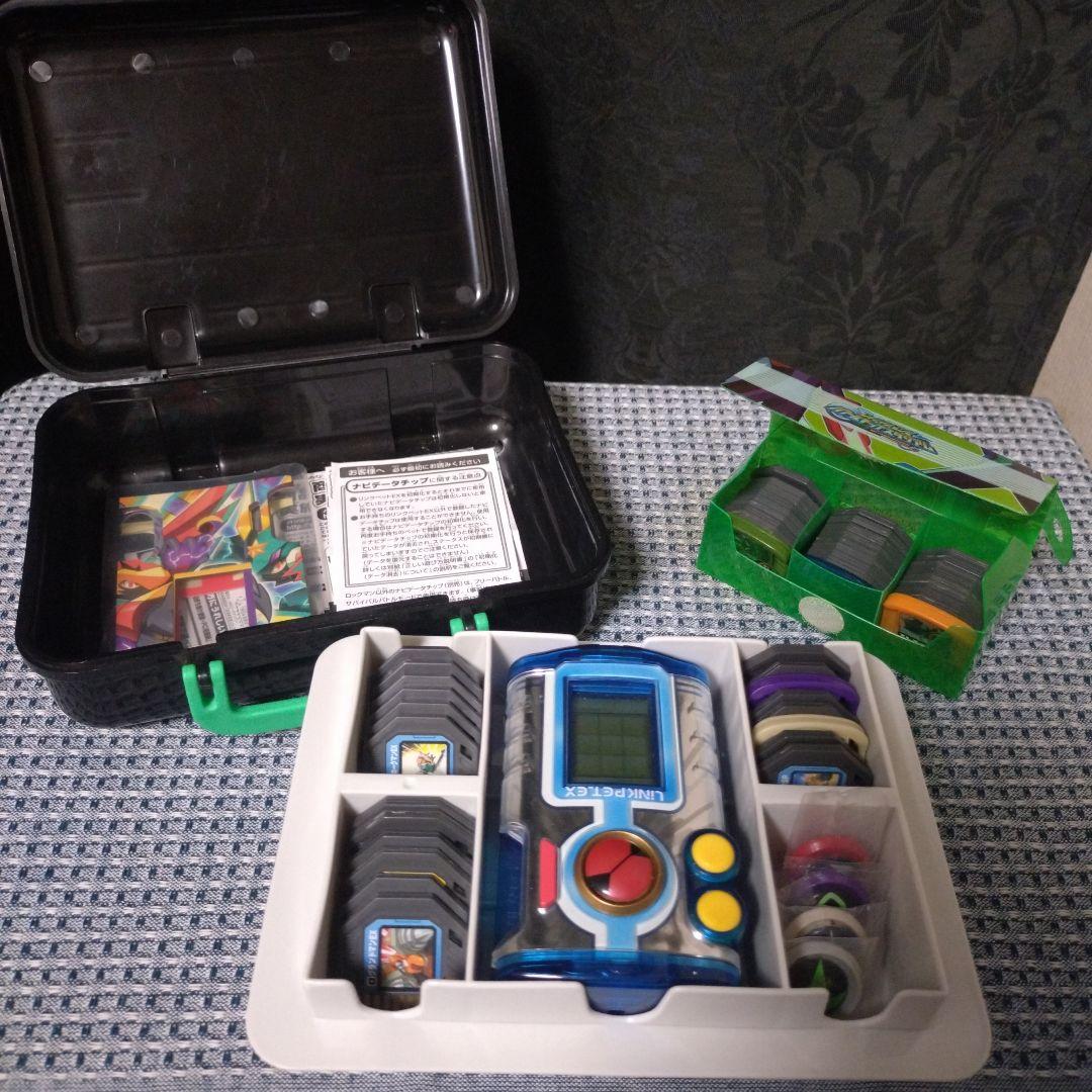 【ロックマンエグゼ ビースト】リンクペットEX&バトルチップ&カスタムジャケット