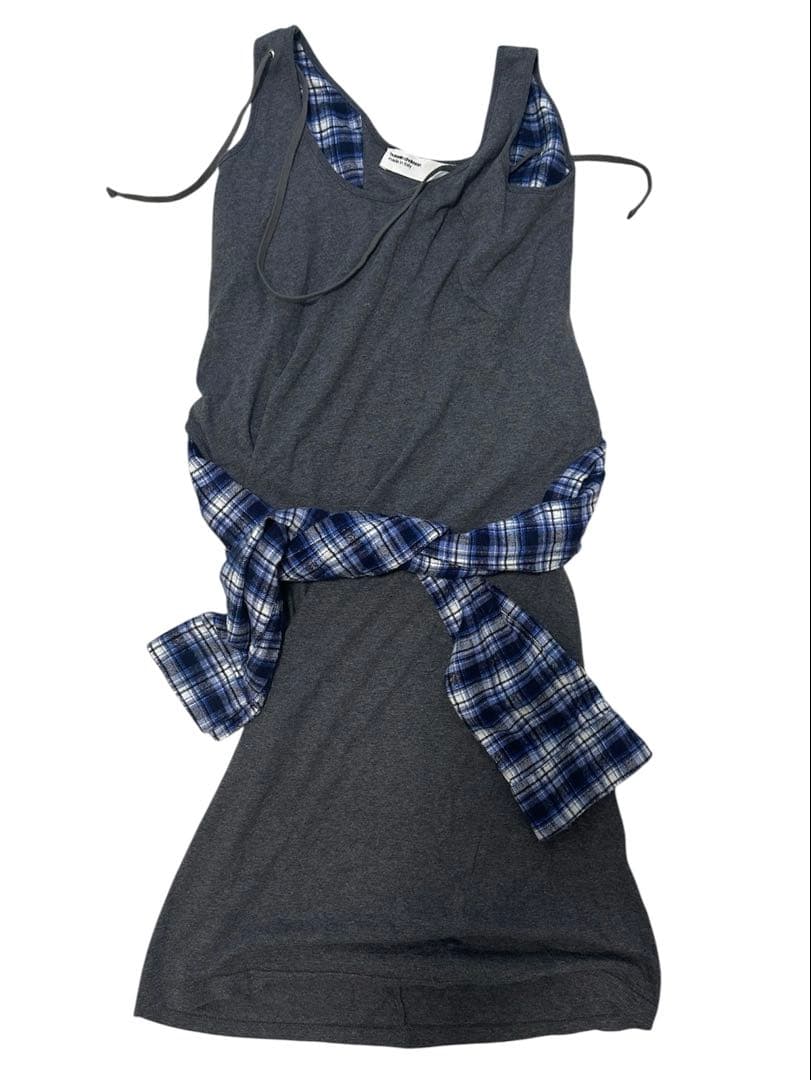 【03AW】HUSSEIN CHALAYAN 変形タンクトップ 変形Tシャツ