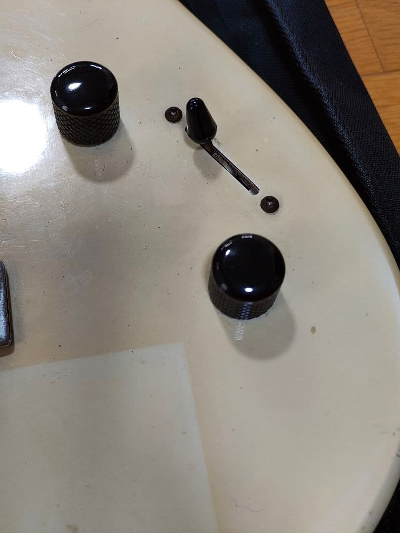 数日で出品終します了げアリアプロVA-353 ギター アイボリーソフトケース付き