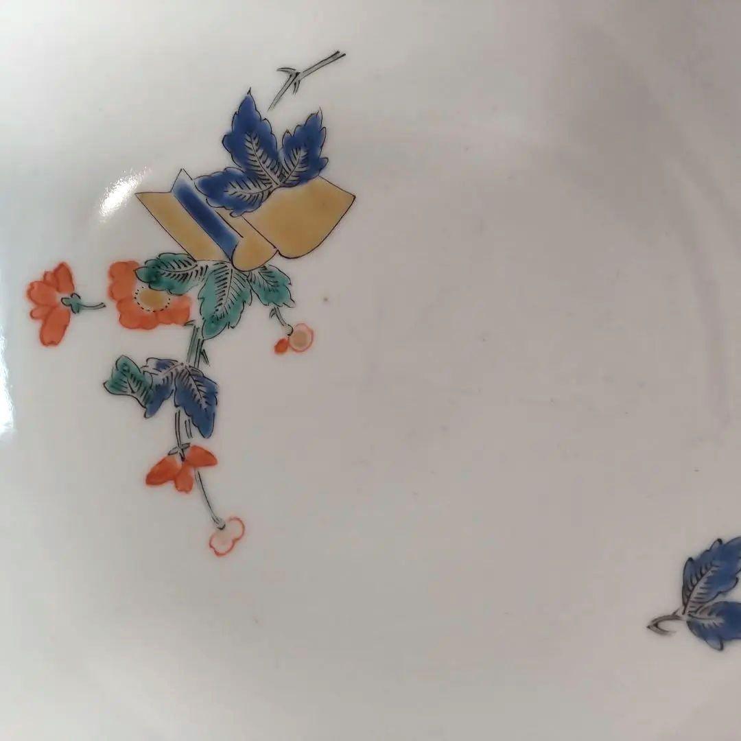 お値下げしました、色絵柿右衛門　和本　花文小鉢