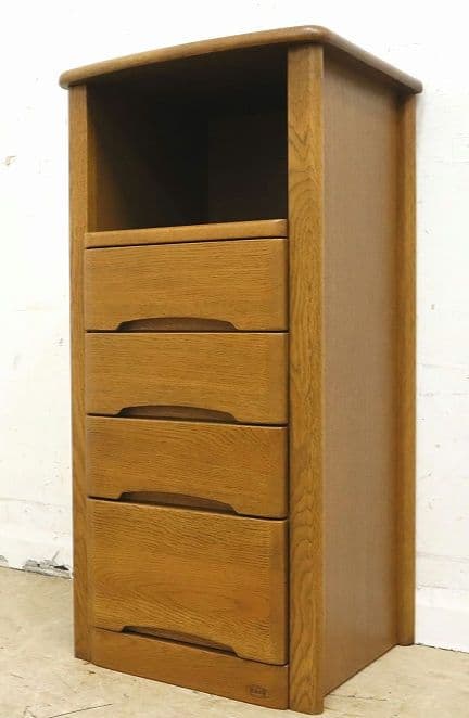 【浜本工芸】ナラ材・電話台・サイドチェスト