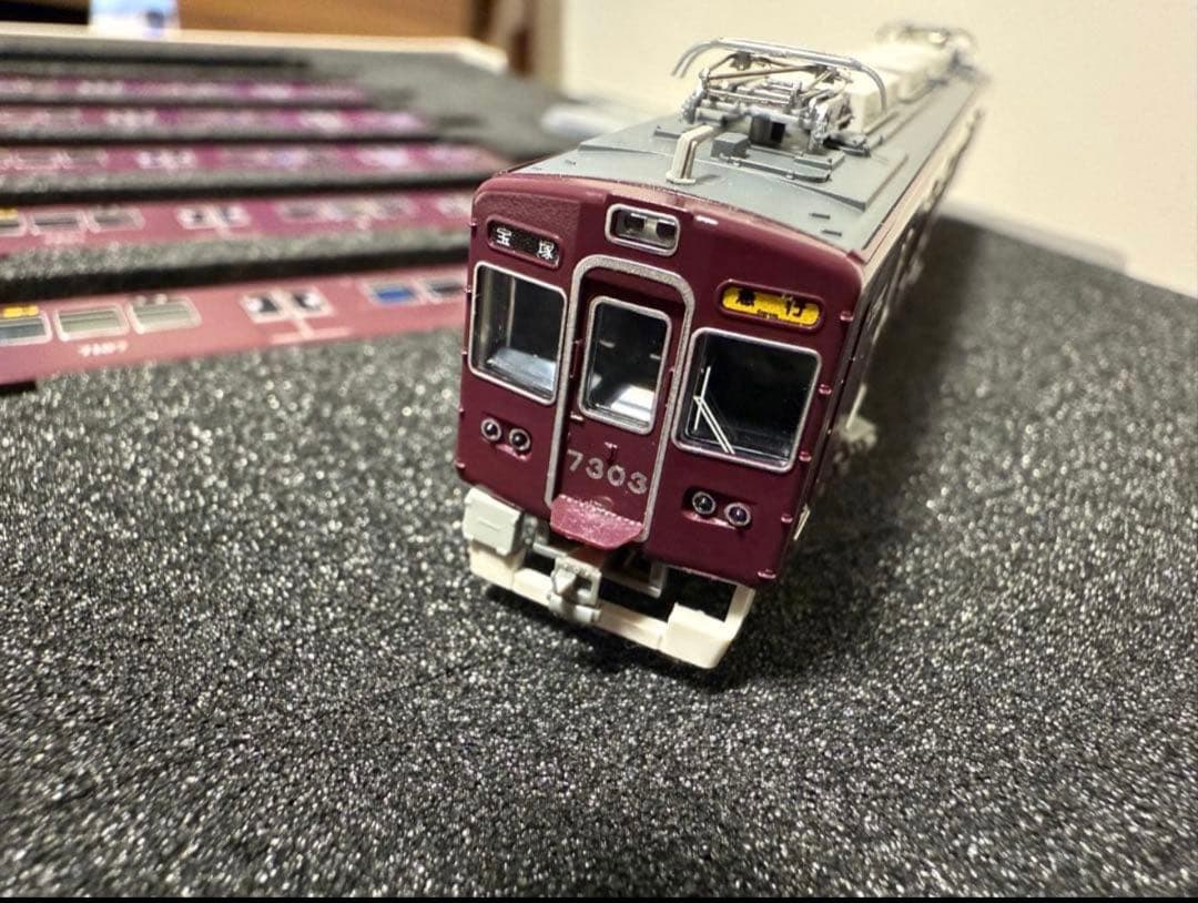 グリーンマックス　30140 阪急7000/7300系旧塗装　6両セット