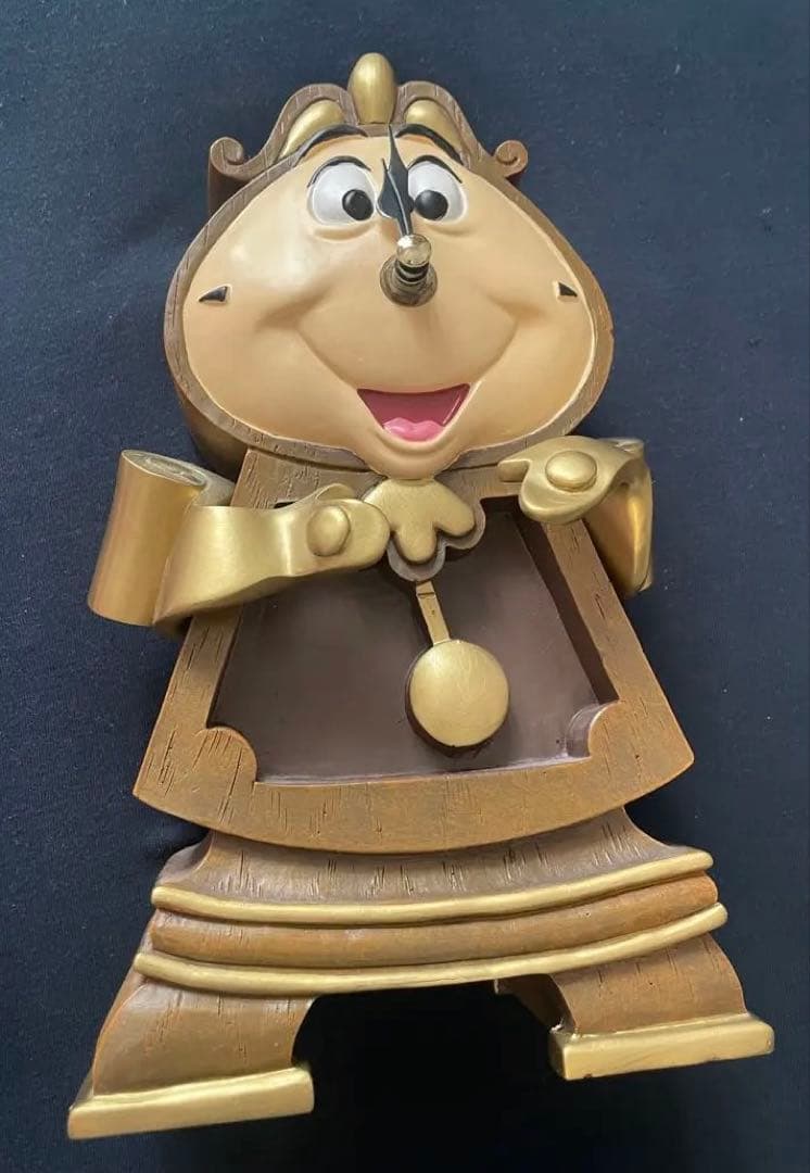 ディズニー　美女と野獣　コグスワース　置き時計