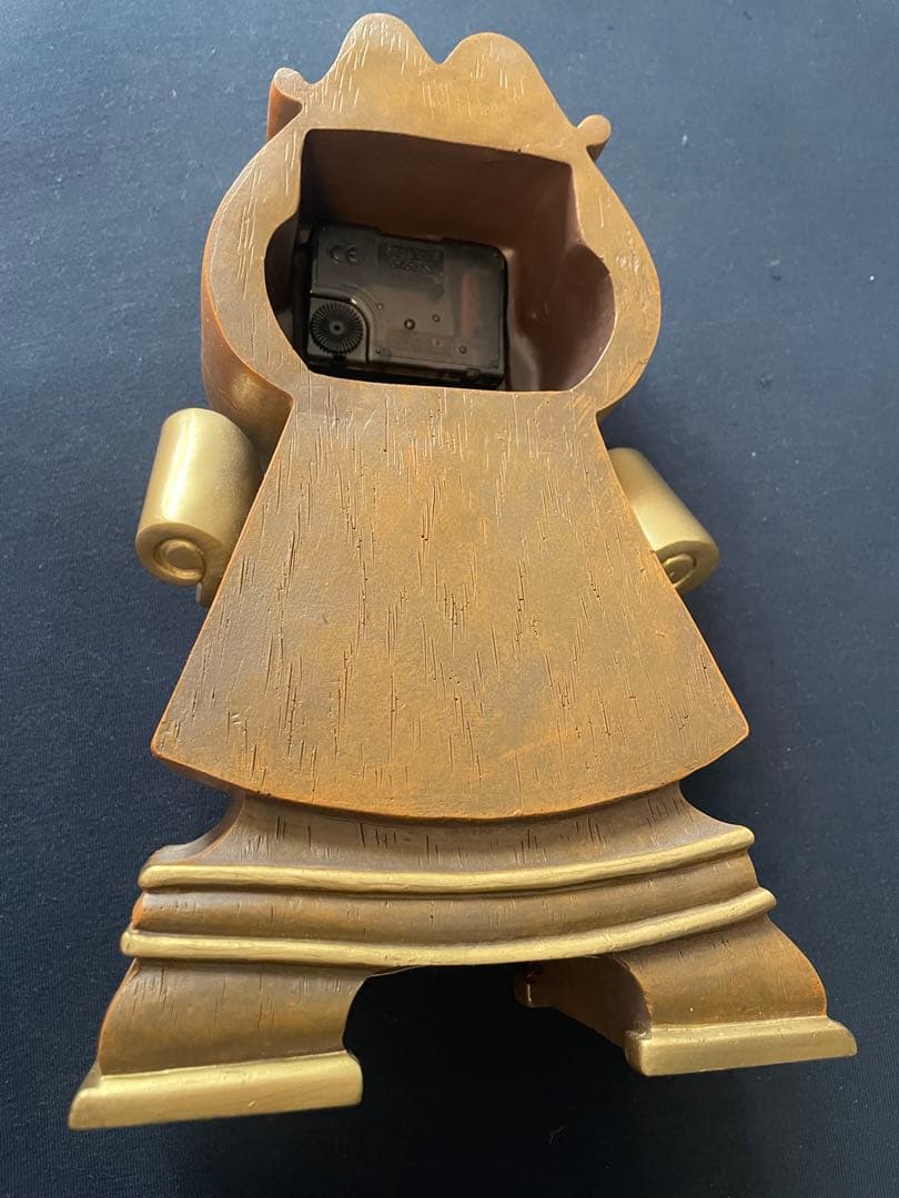 ディズニー　美女と野獣　コグスワース　置き時計