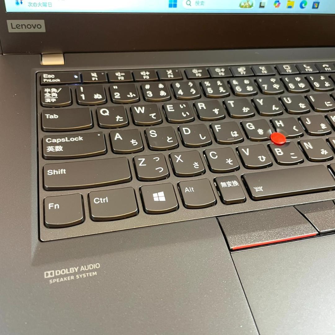 ★美品★ 第10世代Corei7 SSD512GB ThinkPad F80