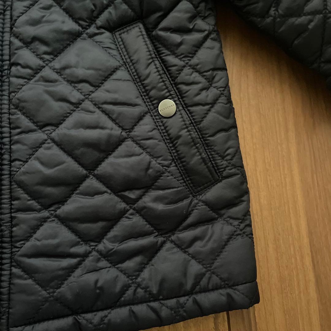 Burberry キルティングコート 2Y ネイビー