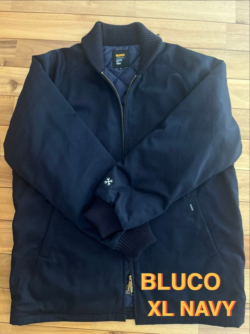 BLUCO WINTER WORK COAT ネイビー キルティングジャケット