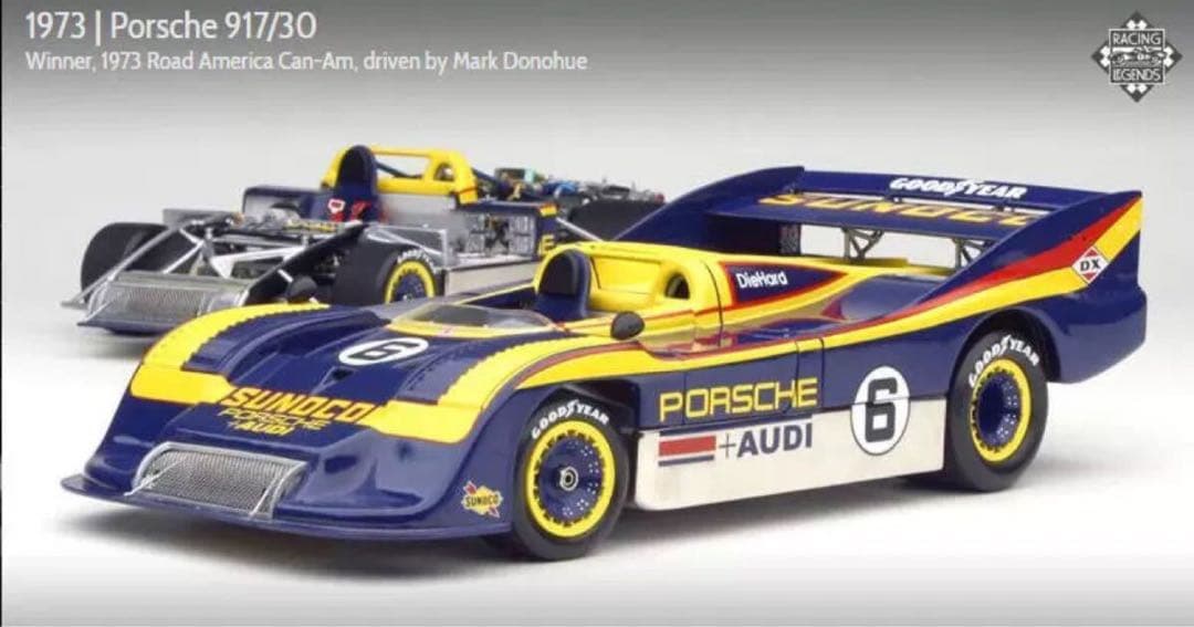 EXOTO 1/18 Porsche 917 Can-Am 1973 優勝