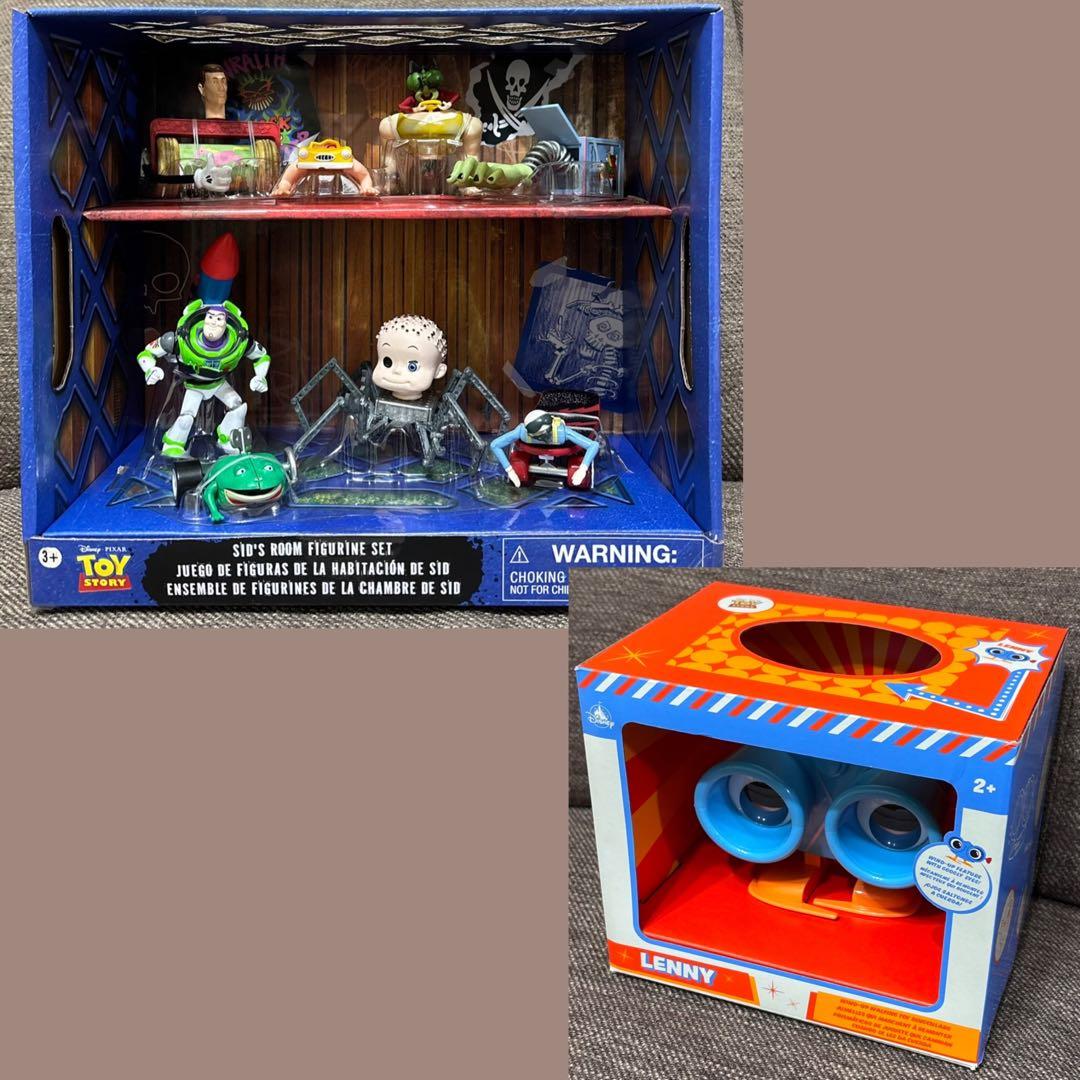 トイ・ストーリー フィギュアセット Sid レニー アクションフィギュア