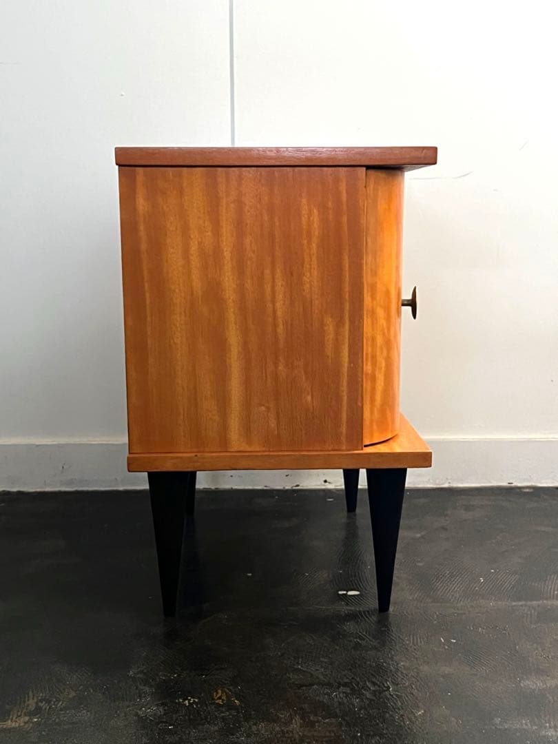 スモールキャビネット チェスト 北欧 ベルギー ヴィンテージ 50s ②