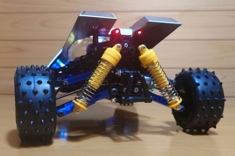 タミヤ電動RCカーNo.158サンダードラゴンLEDライト付プロポ…完成品セット