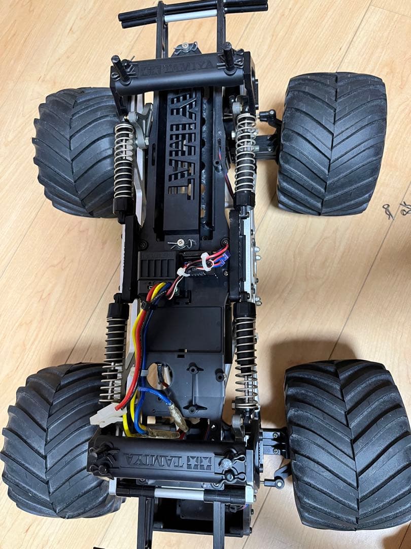 タミヤ　TXT1 受信機、アンプ、サーボ付き