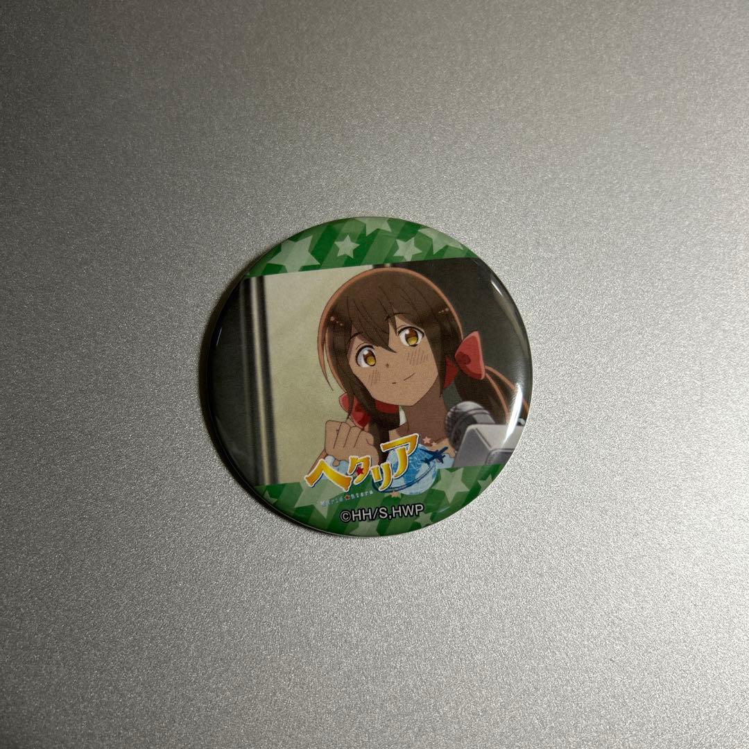 ヘタリア ヘタリアWorld★Stars セーシェル エディオン 缶バッジ