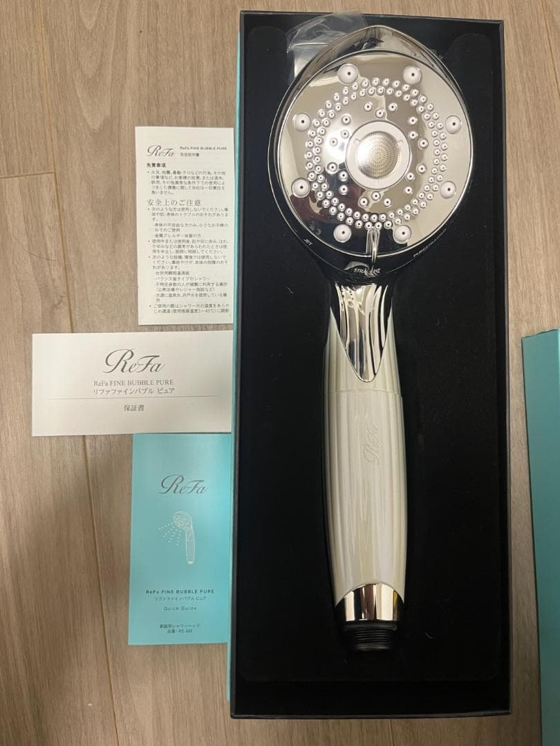 新品未使用ReFa シャワ-ヘッド ＋新品ピュアカートリッジ3個