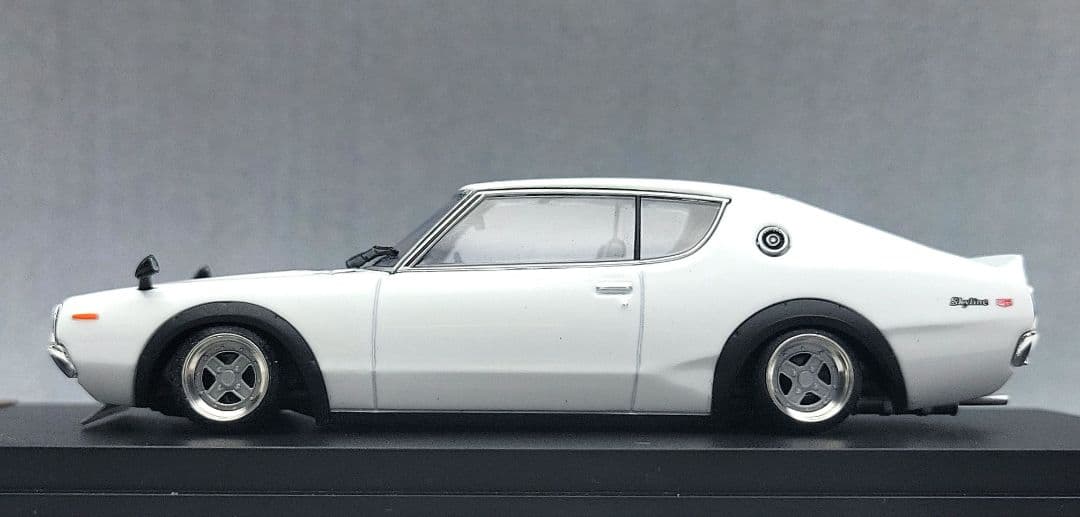 1/43　スカイライン改　ケンメリ2Dr　SSRマークⅡ　アルミ製　深リム