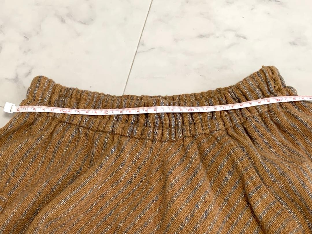 うさと ムササビ usaato うさとの服　ボトム 手紡ぎ 草木染 手織り