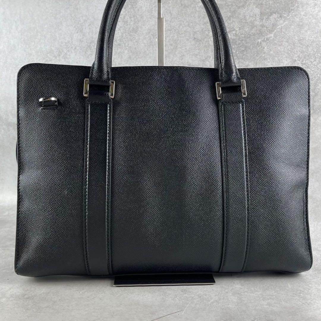 カナ様　BULGARI ブルガリ　ビジネスバッグ　ガンチーニ　サフィアーノ