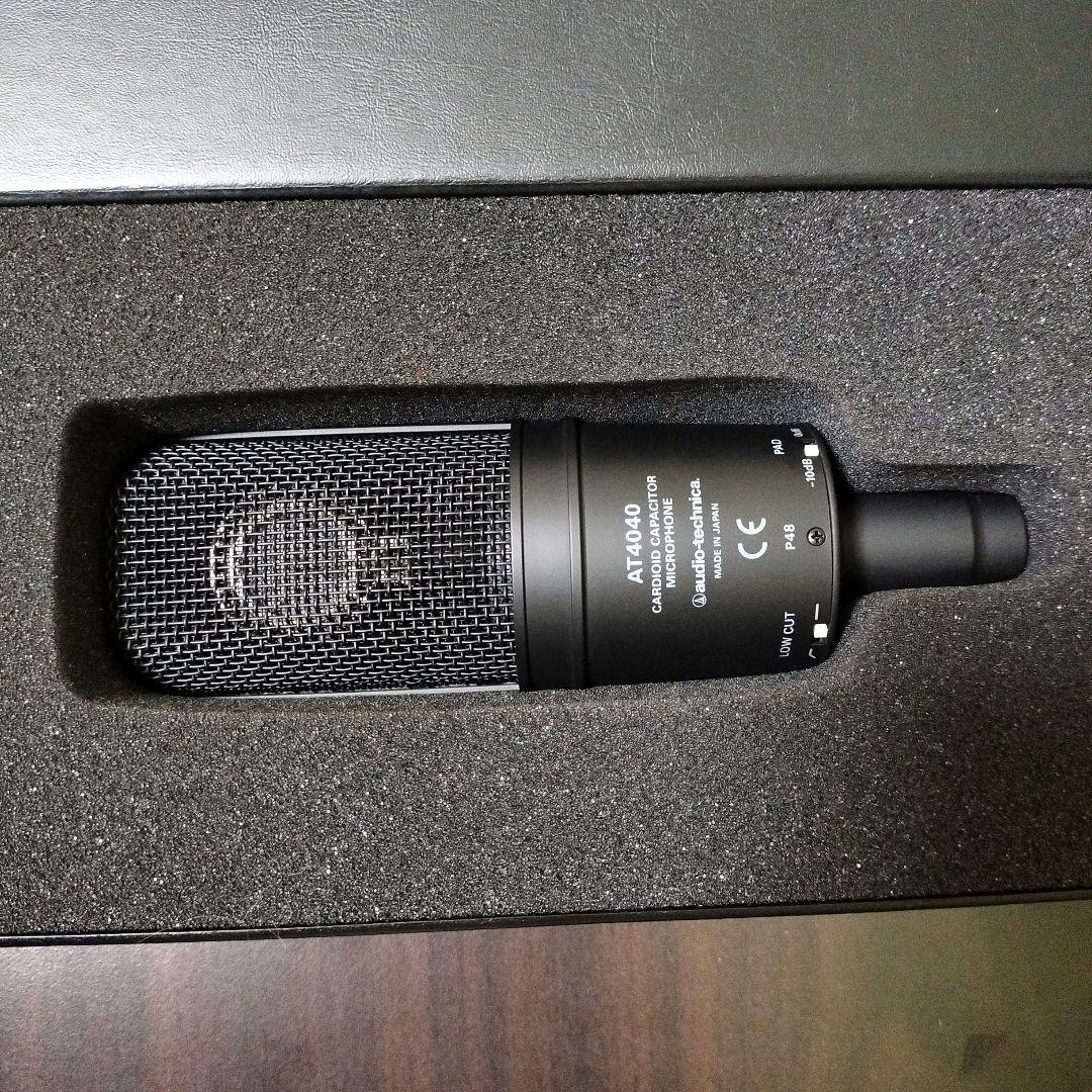 配信機器・PA機器・レコーディング機器 audio technica at4040