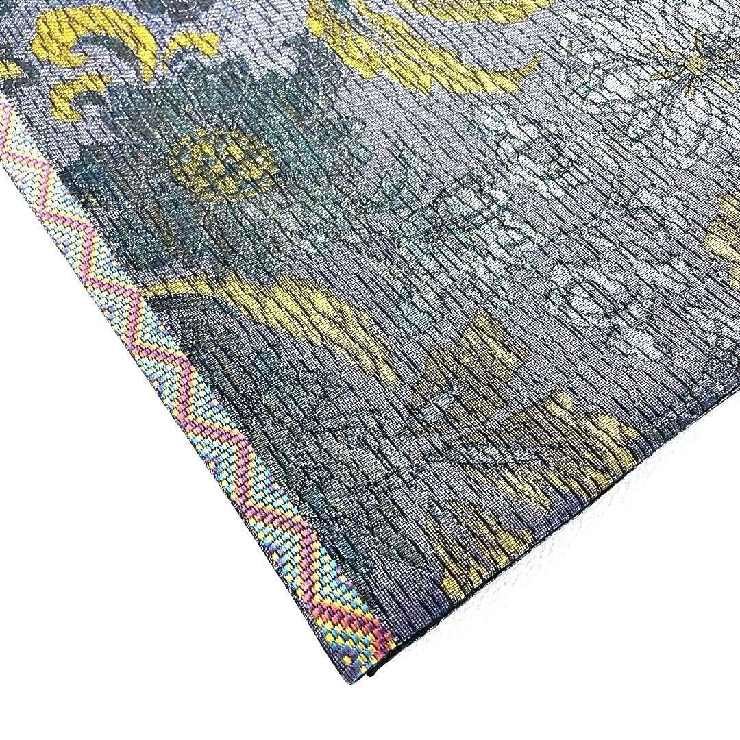 専用帯5021 ●高級 正絹 片面全通 リバーシブル 袋帯