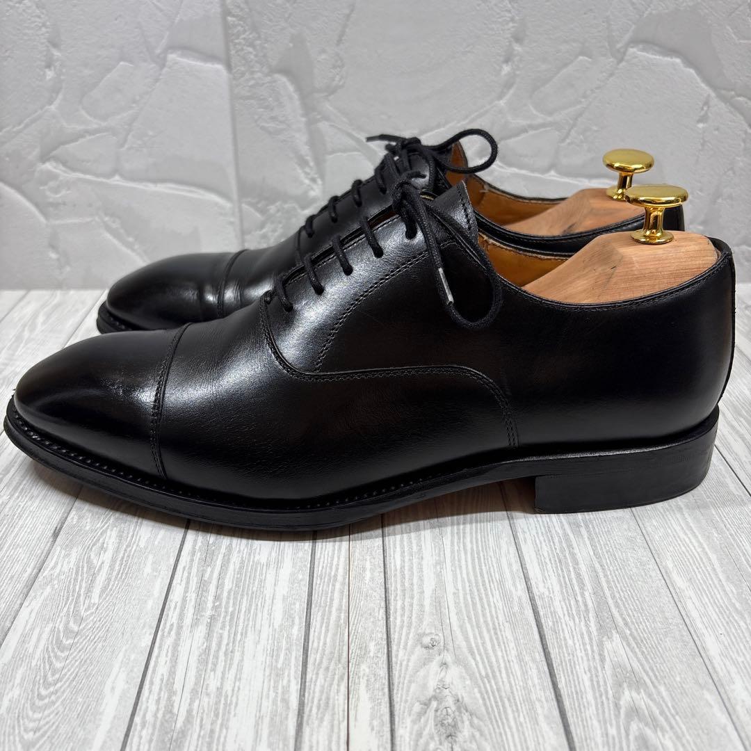 Berwick バーウィック 5217 ブラック ストレートチップ UK7