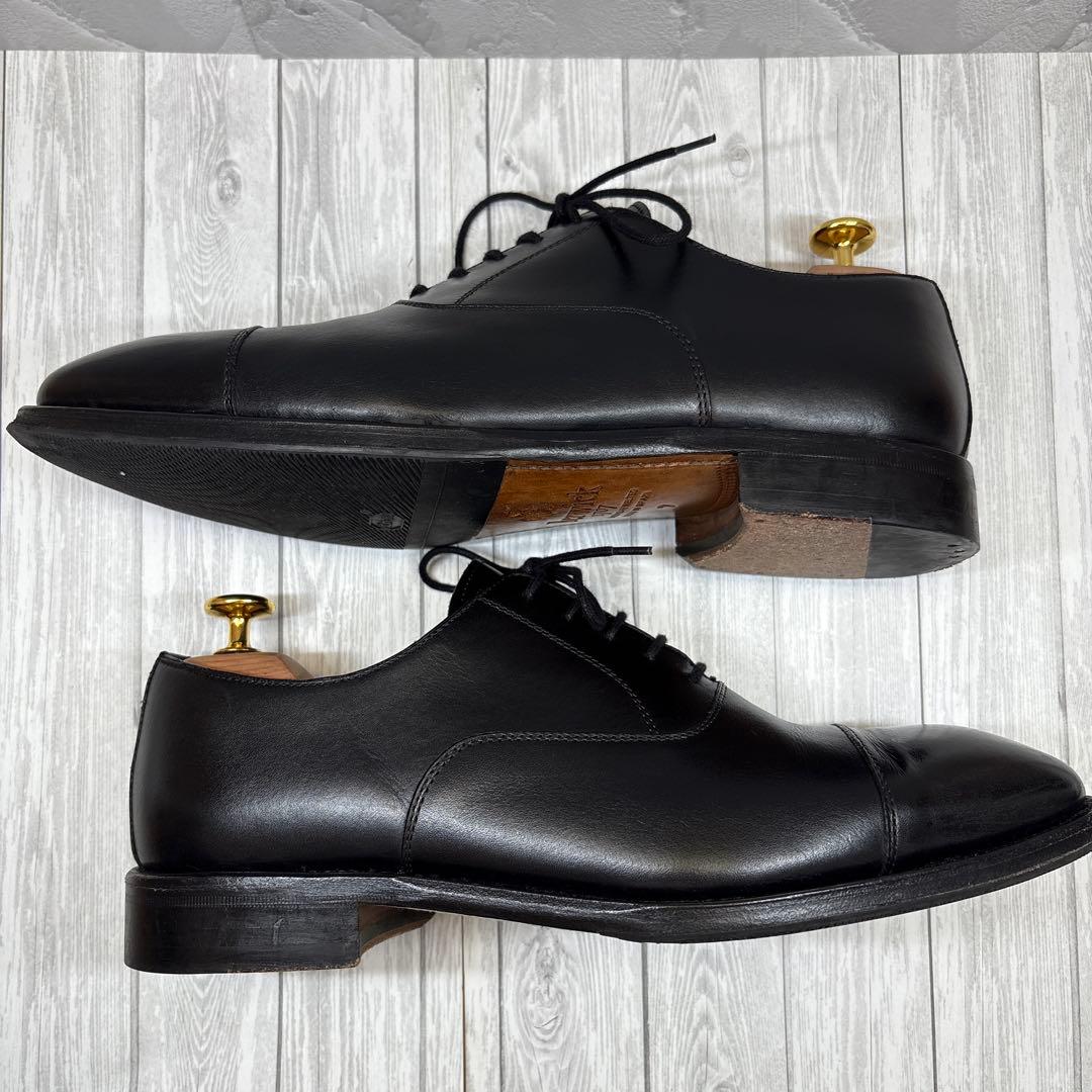 Berwick バーウィック 5217 ブラック ストレートチップ UK7