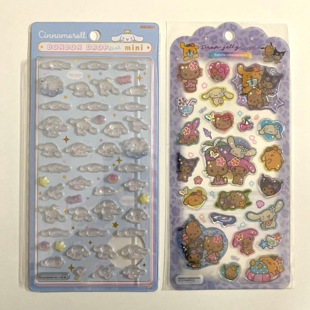 正規品 サンリオ ボンボンドロップシール mini 他6点セット