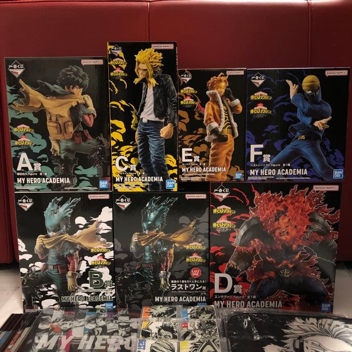 僕のヒーローアカデミア　ヒロアカ　一番くじ　意志　全賞　フルコンプ　コンプリート