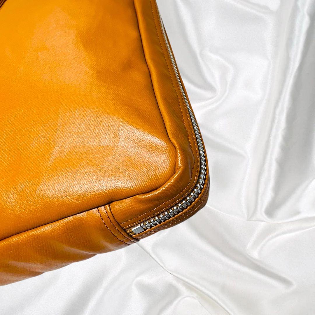 【PORTER】美品ポーター フリースタイル　ブリーフケース キャメル 撥水