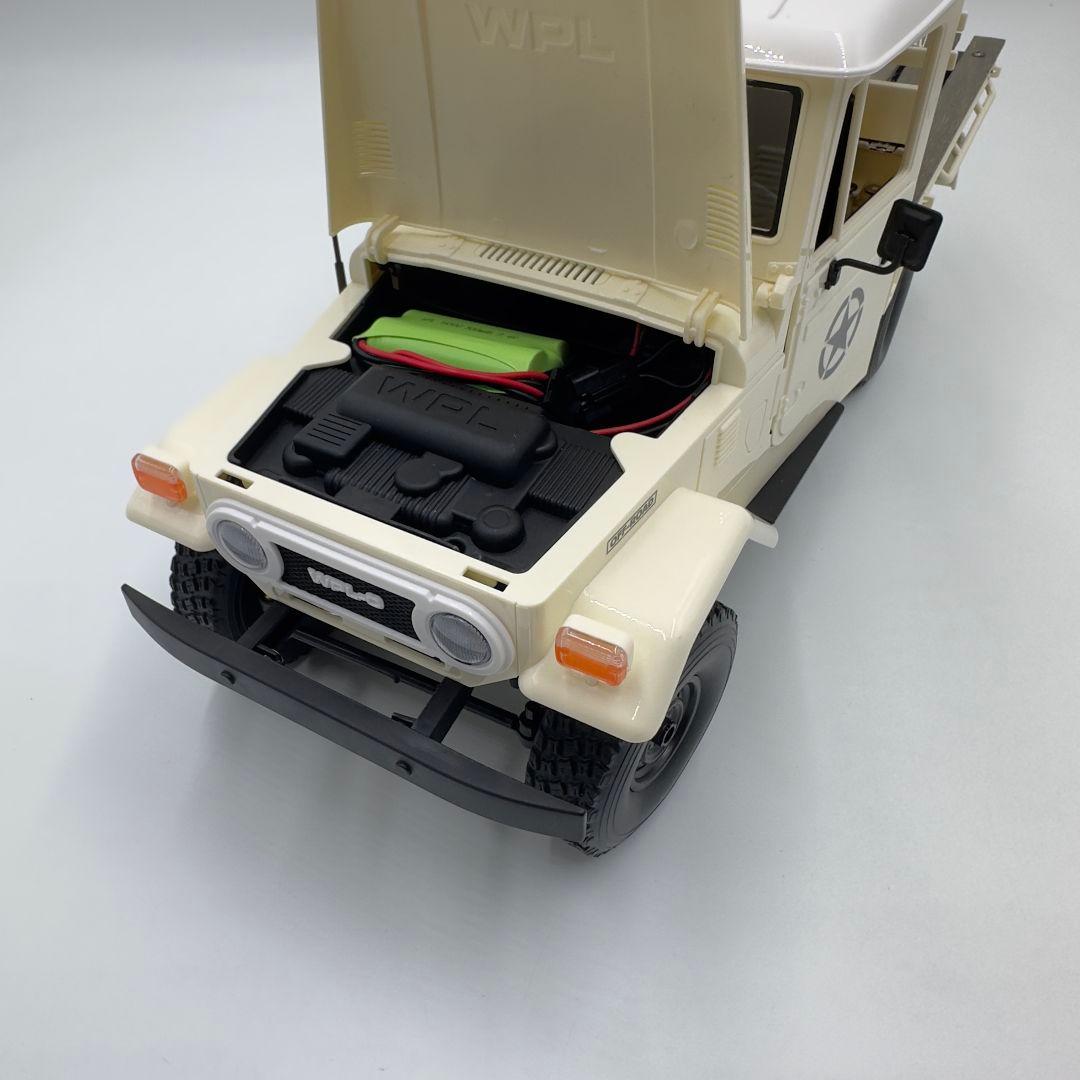 【新品未使用】WPL C44 RTR 木製フラットベッド仕様 RCカー 1/12