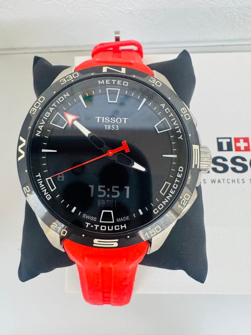 【美品】ティソ TISSOT TISSOT T-タッチ コネクト ソーラー